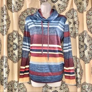 NWOT colorful striped long sleeve
